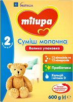 Сухая молочная смесь Milupa 2 600 г 5900852025518