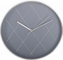 Годинник настінний Ningbo Royal Clock Noble (XYX 10635D) 30,6x30,6x4,5 см синьо-срібний