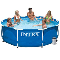 Бассейн каркасный Intex Metal Frame Pool (305 x 76 см арт.28202)