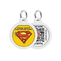 Адресница WAUDOG Smart ID Супермен винтаж премиум