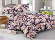 Комплект постельного белья Flower Dreams 2 фиолетовый с принтом La Nuit 
