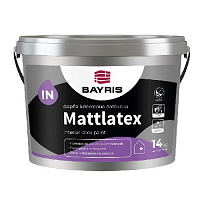 Краска интерьерная латексная Bayris Matlatex мат белый 14кг 