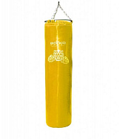 Боксерский мешок BOYKO SPORT bs04094406 110x27 см с узлом крепления на цепях (Юниор) желтый