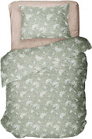 Комплект постельного белья Calantia 1,5 зеленый UP! (Underprice) 