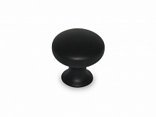 Мебельная ручка кнопка Kerron RK-004 MBN матовый черный