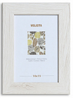 Рамка для фотографии со стеклом Веліста 24W-607140v 1 фото 21х30/15x21 см бело-серый 