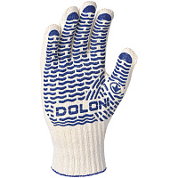 Перчатки Doloni с покрытием ПВХ точка XL (10) 621