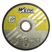 Круг отрезной Werk 125x1.6x22.2 мм металл