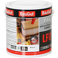 Лак для натурального камня LFU BauGut полумат 2,5 л прозрачный