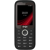  Телефон мобильный Ergo F242 Turbo Dual Sim black