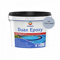 Затирка для плитки Eskaro Duax Epoxy серо-синий 2 кг 
