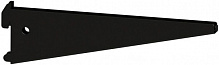 Кронштейн к гардеробной системе Kolchuga двойной 220 мм черный
