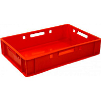 Ящик пищевой Пласт-Бокс E1 красный