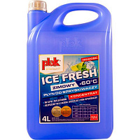 Омыватель стекла Atas концентрат PLAK ICE FRESH лимон зима -60°С 4л 