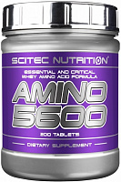 Аминокислоты Scitec Nutrition Amino 5600 без вкуса 200 капс. 