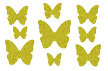 Декор из жидких обоев Бабочки 5 Bioplast 1015 