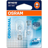Лампа накаливания Osram (921) W16W W2.1x9.5d 12 В 16 Вт 2 шт 3200