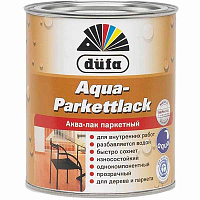 Лак Aqua-Parkettlack Glanz Dufa глянец 5 л прозрачный