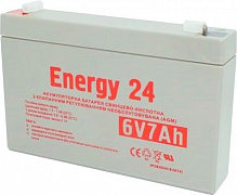 Батарея аккумуляторная для АЕС Energy 24 6V7Ah (SLA-MS6V7)