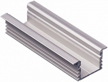 Профиль алюминиевый  TIS для LED ленты 12x16 мм врезной серебро 200 см ЛПВ12