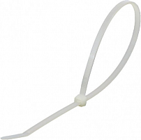 Стяжка кабельная CarLife 4,7х450мм белая