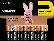 Батарейки Duracell LR03 MN2400 AAA (R03, 286) 12 шт. 