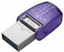 Флеш-память Kingston DataTraveler microDuo 3C 64 ГБ USB 3.2 USB Type-C (DTDUO3CG3/64GB) 