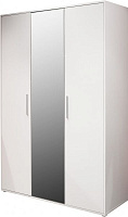 Шкаф Embawood Mirina 3-дверный белый/белый лак 