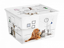 Ящик для хранения KIS 247160 Pets Collectoin Cube 27 л разноцветный 250x340x400 мм