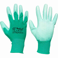 Перчатки ArtMaster с покрытием полиуретан XL (10) Rnypu Green