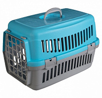 Переноска AnimAll для кошек и собак серо-голубая CNR-102 (48,5х32,5х32,5) 160427 