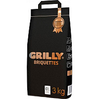Брикеты топливные Grilly Premium 3 кг
