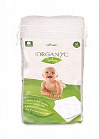 Ватные диски Corman Organyc Sweet Caress Baby Cotton Nursing Pads 60 шт. (мягкая)