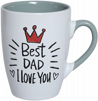 Чашка Best Dad 310 мл Bella Vita