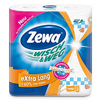 Бумажные полотенца Zewa Wisch&Weg Design двухслойная 2 шт.