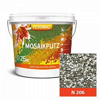 Декоративная штукатурка мозаичная Ферозит FEROMAL 33 Mosaikputz N 206 25 кг