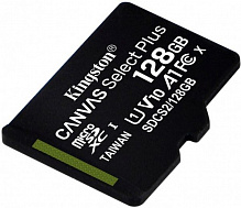 Карта памяти Kingston microSDXC 128 ГБ Class 10 (SDCS2/128GBSP) Canvas Select Plus 