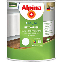 Эмаль Alpina Aqua Heizkorper 2.5 л