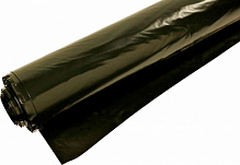 Пленка полиэтиленовая «InterRAIS» 1,5x100 м черный 100 мкм рукав
