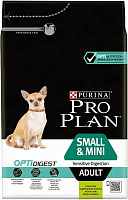 Корм сухой для собак с чувствительным пищеварением малых пород Small & Mini 3 кг с ягненком