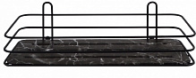 Полка-сетка Arino 60935 черный мрамор 