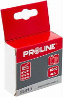 Скобы для ручного степлера Proline 10 мм тип 140 (G) 1000 шт. 55410