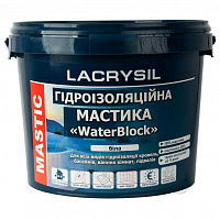Мастика гидроизоляционная Lacrysil WaterBlock 12 кг