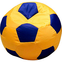 Кресло-мешок Мяч S желтый с синим