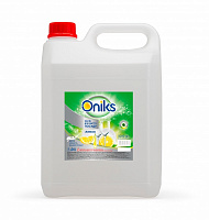 Средство для ручного мытья посуды ONIKS лимон 5л