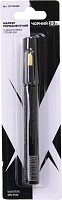 Маркер перманентный черный с дополнительным стержнем Montero 1 шт. MN-PMB