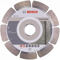Диск алмазный отрезной Bosch BPE  125x1,6x22,2 бетон 2608602197