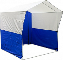Палатка торговельна Indigo 3x2 м синьо-біла