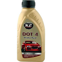 Тормозная жидкость K2 DOT-4 0,5л (T104) 