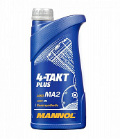 Моторное масло Mannol 7202 4-TAKT PLUS SL 10W-40 1 л (18768)